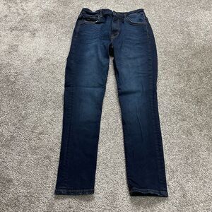 Avery & Co. Jeans Juniors 11 Regular Blue Denim Slim Dark Wash High Rise 29x28